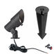 Tyler Black 7 watt LED Spot and Flood Lighting in 3000K, Low Voltage Accent Light, WAC Landscape
