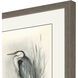 Animals Gray and Beige and Neutral and White Framed Art