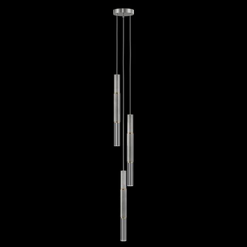 Antonia 3 Light 8.5 inch Silver Pendant Ceiling Light