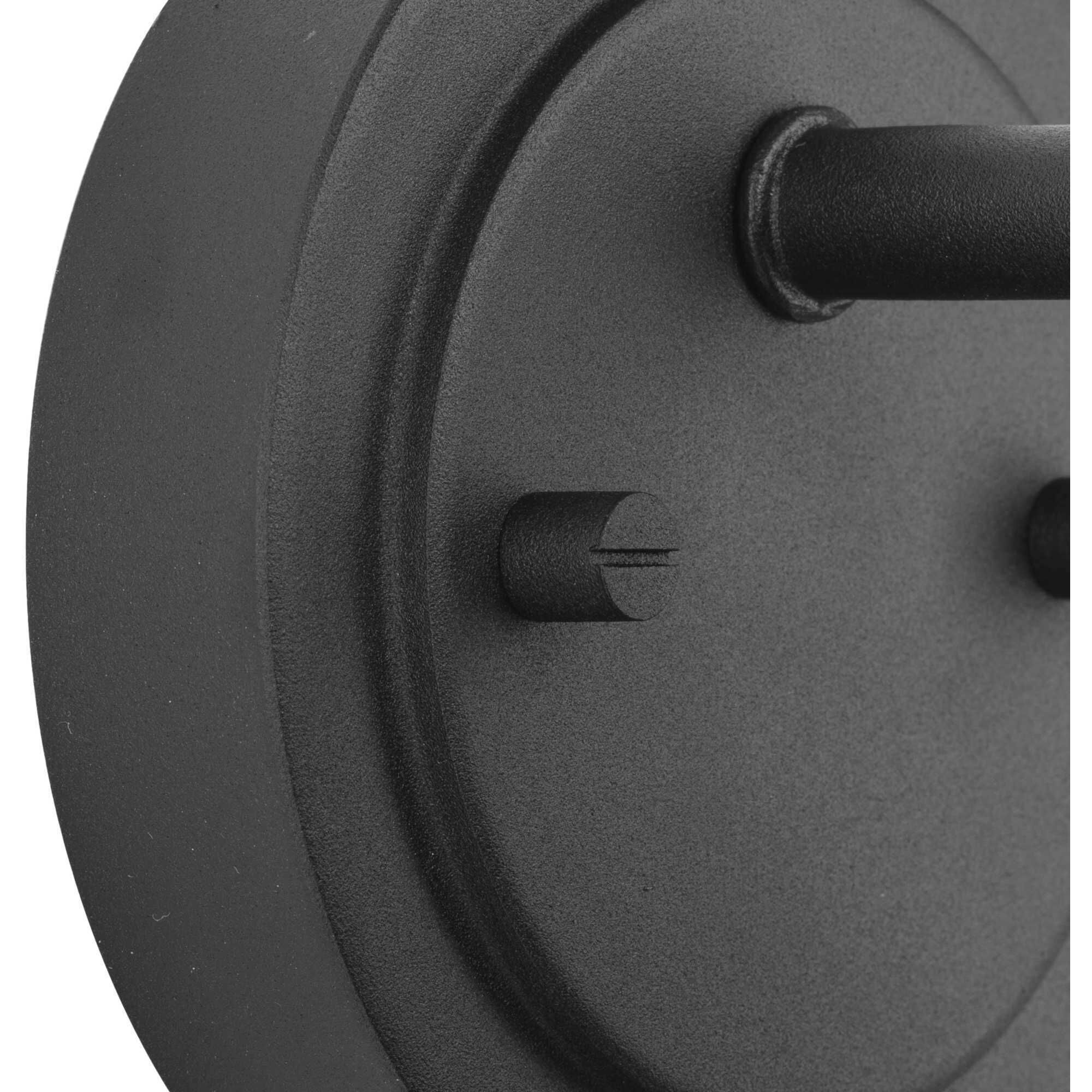 Ward 1 Light 7.37 inch Textured Black Outdoor Wall Lantern