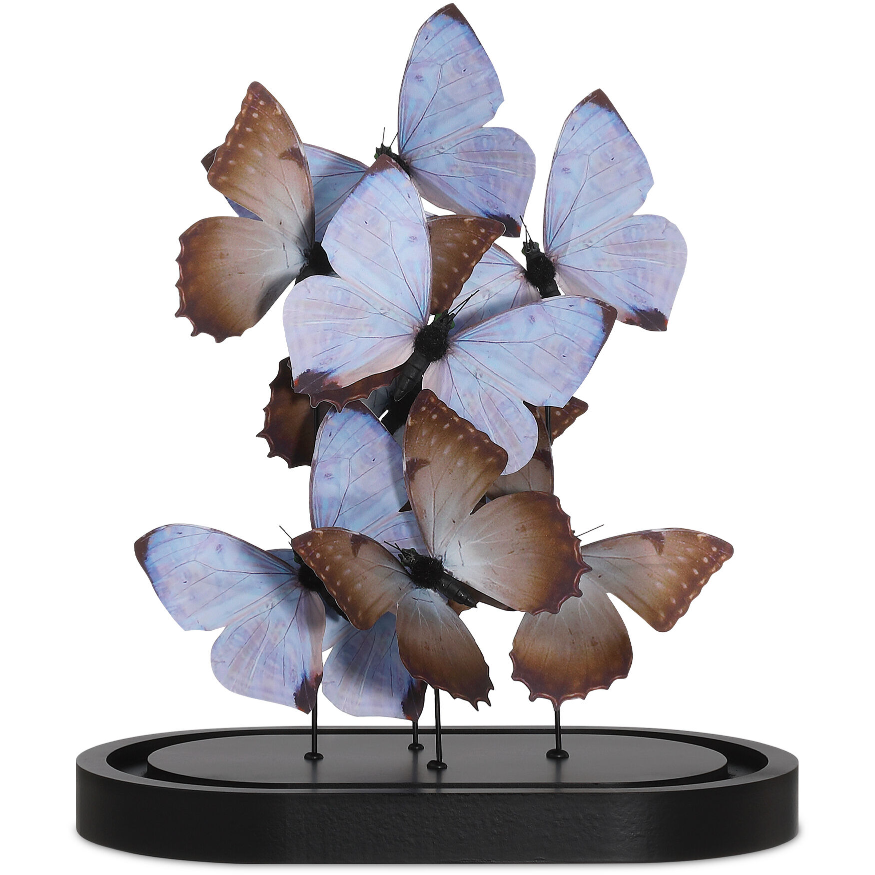 Rue de Bac 13 X 10.5 inch Butterflies Sculpture, Medium