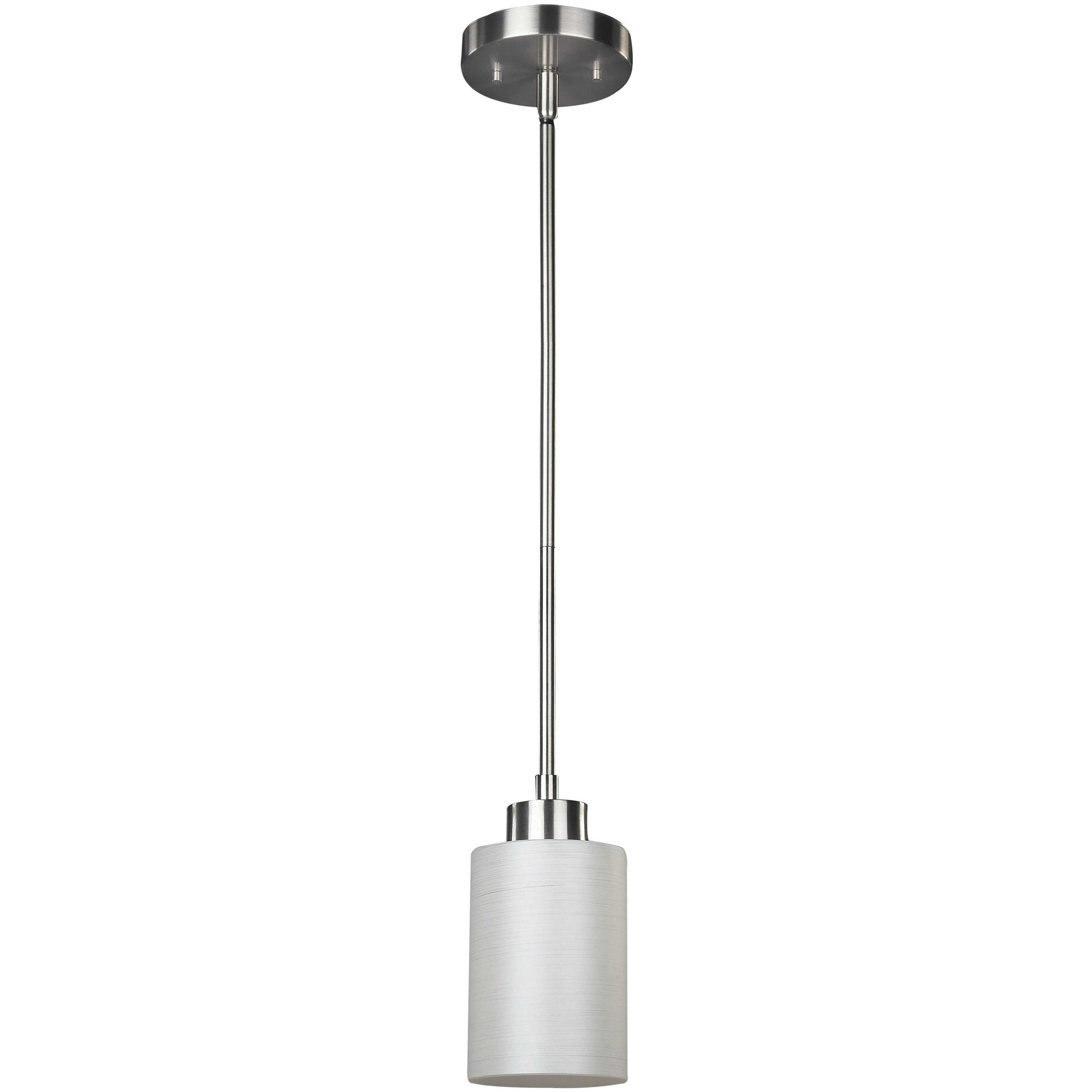 Madison 1 Light 4.75 inch Brushed Pewter Pendant Light Ceiling Light