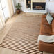 Natural Luxe 130 X 94 inch Neutral Rug in 8 x 11