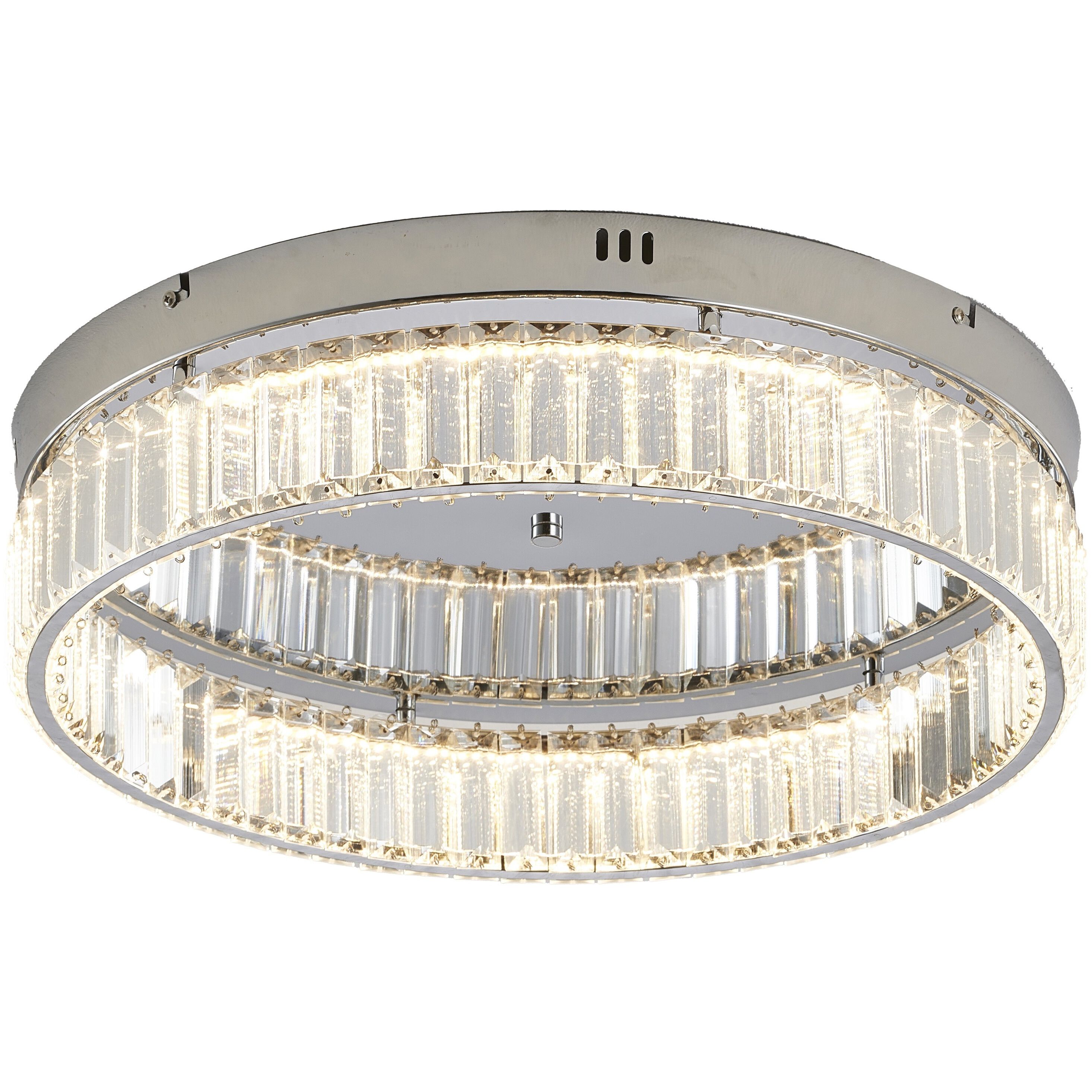 Canada LED 20 inch Chrome Flush Mount Ceiling Light
