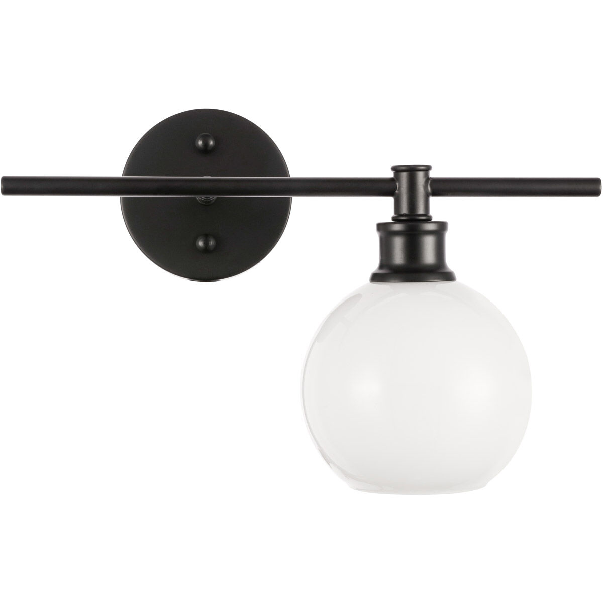 Collier 1 Light 14.7 inch Black Wall sconce Wall Light, Right