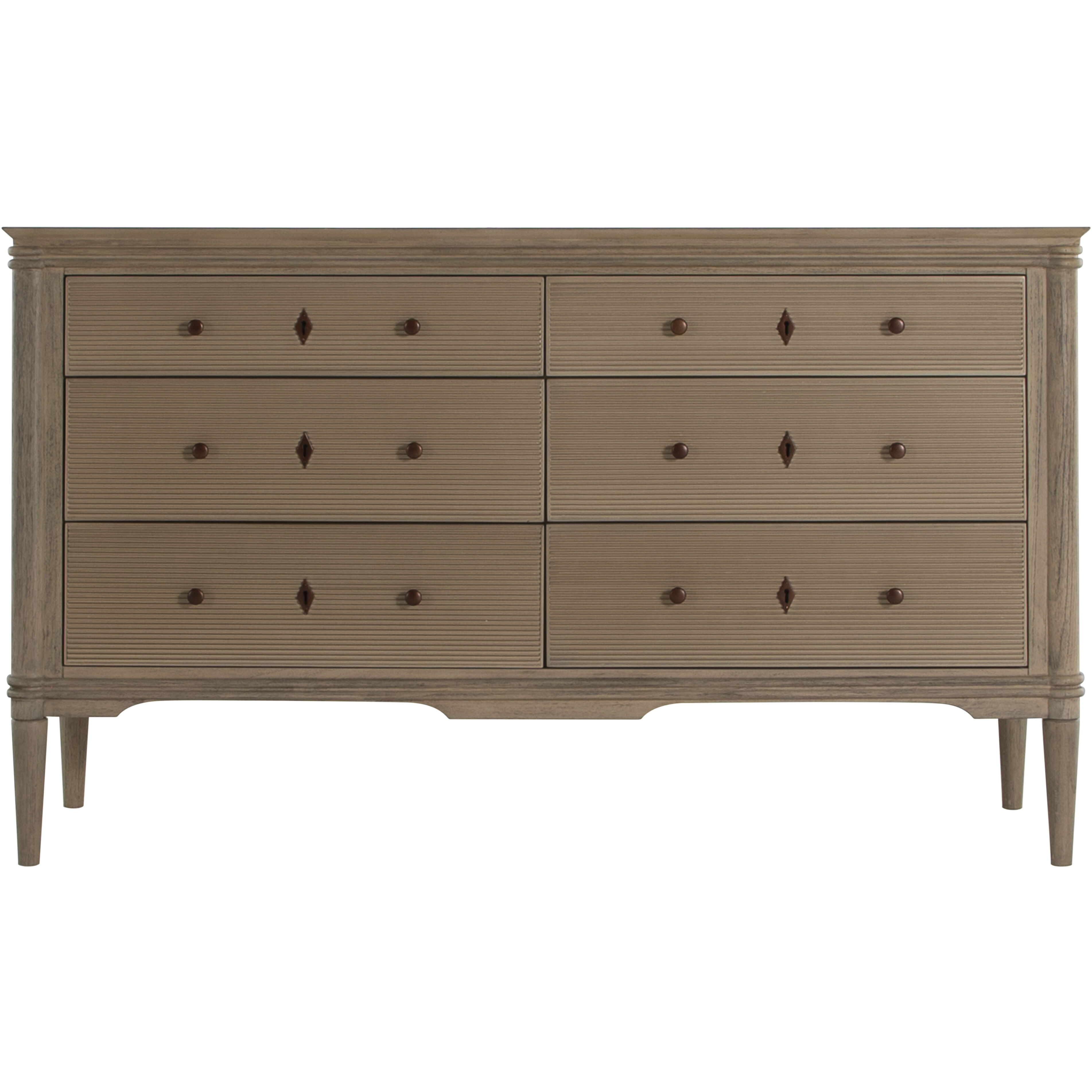 Linnea Blonde Natural / Antique Bronze Dresser