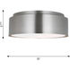 Drew & Jonathan Dartmore 2 Light 15 inch Satin Brass Flush Mount Ceiling Light, Medium