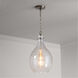 Rabun 1 Light 12 inch Brushed Pewter Pendant Ceiling Light in Polished Pewter