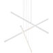 Vega LED 0.75 inch White Multi Pendant Ceiling Light