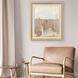 Goldenscape White and Metallic and Brown Framed Art, The Studio