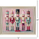 Pastel Nutcracker Family Pink and Multi and Black and Turquoise Framed Art, Propac