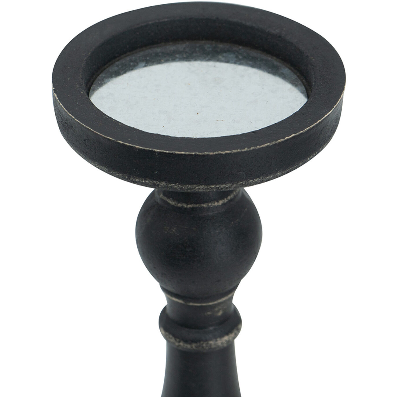 Anita Candle Holder in Black