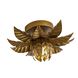 LEGA Series 1 Light 18 inch Gold Flush Mount Ceiling Light