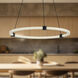 Bruni LED 24.5 inch Black Pendant Ceiling Light