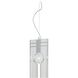 John 1 Light 5 inch Chrome Pendant Ceiling Light
