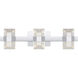 Selena LED 24 inch Polished Chrome Bath Light Wall Light, Large