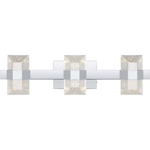 Selena LED 24 inch Polished Chrome Bath Light Wall Light, Large