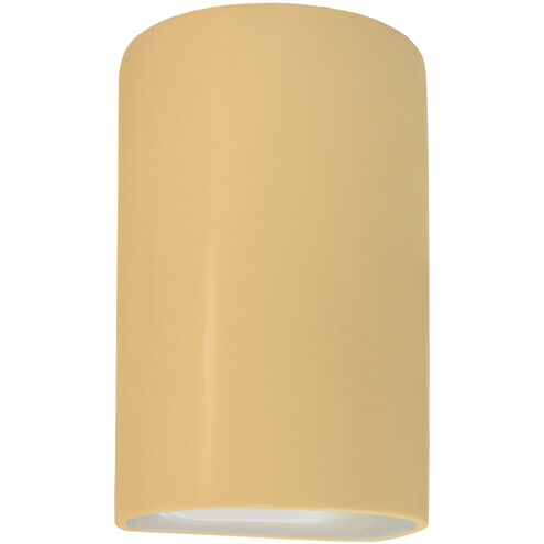 Ambiance 1 Light 7.75 inch Muted Yellow Wall Sconce Wall Light