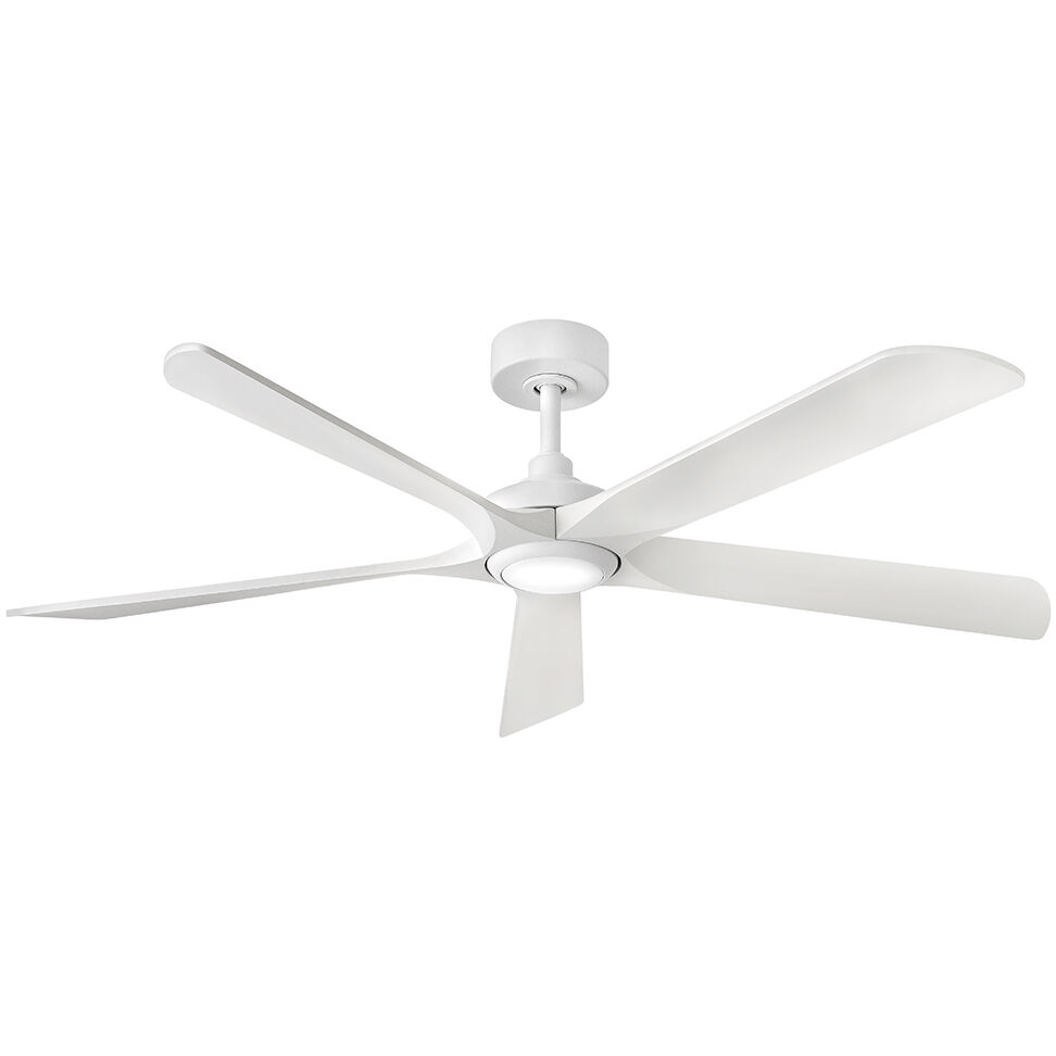 Layton 58 inch Matte White Smart Fan