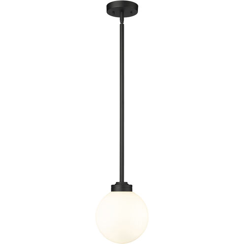 Laurent 1 Light 8 inch Black Outdoor Pendant