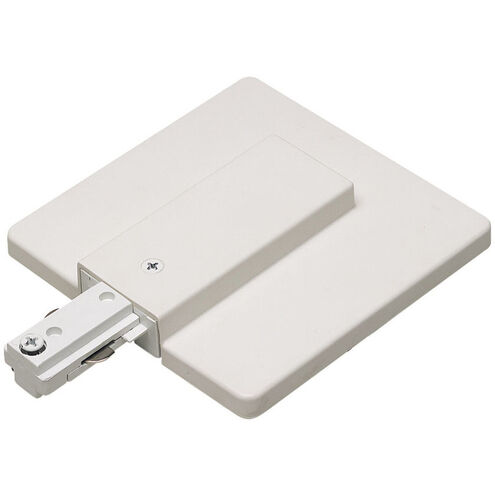 Aaliyah 1 Light White Track Ceiling Light, with Canopy