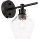 Gene 1 Light 6 inch Black Wall sconce Wall Light