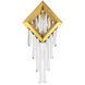 Beyond Behold LED 2.63 inch Aged Brass ADA Wall Sconce Wall Light