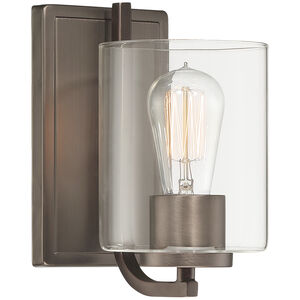 Liam 1 Light 5 inch Satin Copper Bronze Wall Sconce Wall Light