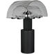 Shiitake 27 inch 60.00 watt Matte Black Table Lamp Portable Light