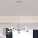 Marlowe 5 Light 28 inch Polished Nickel Chandelier Ceiling Light