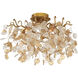 Campobasso 5 Light 20.5 inch Gold Flush Mount Ceiling Light