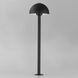 Alumilux Bollard 12 7.00 watt Black Outdoor Pathway Light