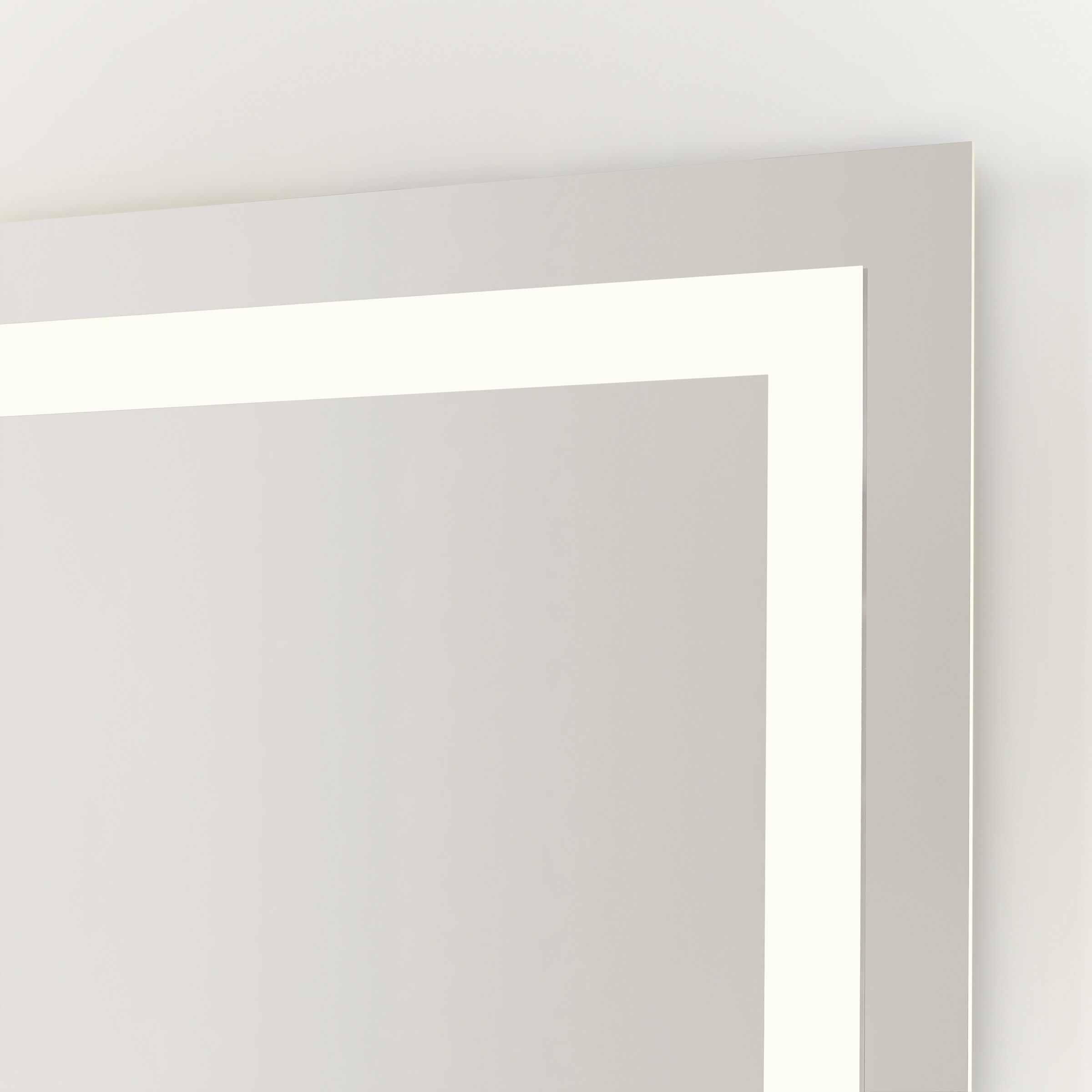 Mera 36 X 30 inch Might Bright White LED Wall Mirror