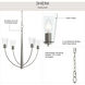 Jheni 4 Light 26 inch Brushed Nickel Chandelier Ceiling Light