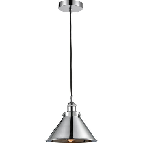 Franklin Restoration Briarcliff 1 Light 10 inch Polished Chrome Mini Pendant Ceiling Light