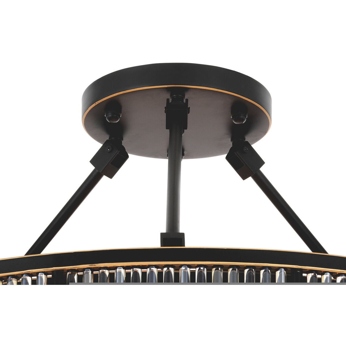 Bernardi 10 Light 31.5 inch Bronze Highlight Ceiling Lamp Ceiling Light, Large