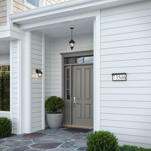 Address Light 4 Light 6.81 inch Antique Bronze Address Light