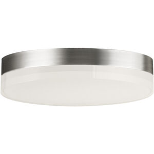 Illuminaire II LED 9 inch Satin Nickel Flush Mount Ceiling Light