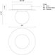 Elixir LED 6 inch Chrome Flush Mount Ceiling Light