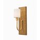 Cestino Wall Sconce Wall Light in Gold Leaf