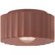 Radiance 1 Light 10 inch Canyon Clay Flush Mount Ceiling Light