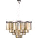 Sydney 17 Light 32 inch Polished Nickel Chandelier Ceiling Light, Urban Classic