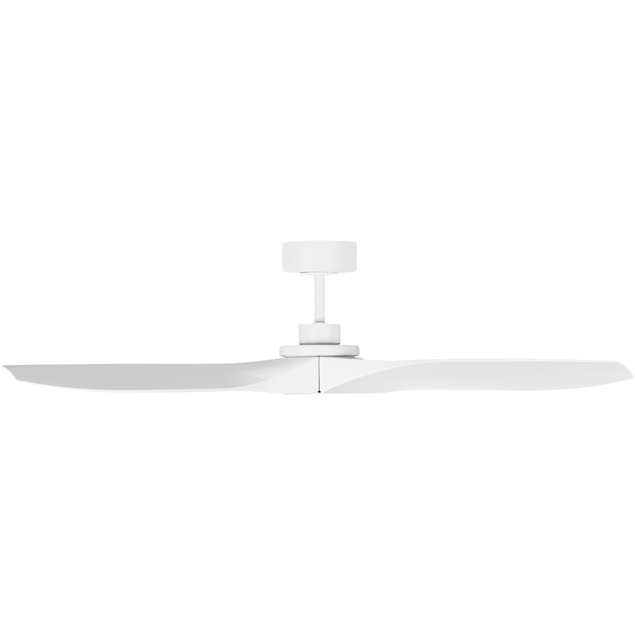 Collins 52 inch Matte White Indoor/Outdoor Ceiling Fan