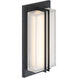Driftwood 6 inch Black ADA Wall Sconce Wall Light