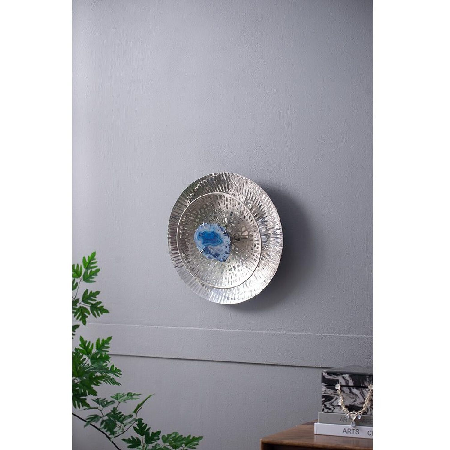 Dex Blue/Gold/Shiny Polish Wall Décor