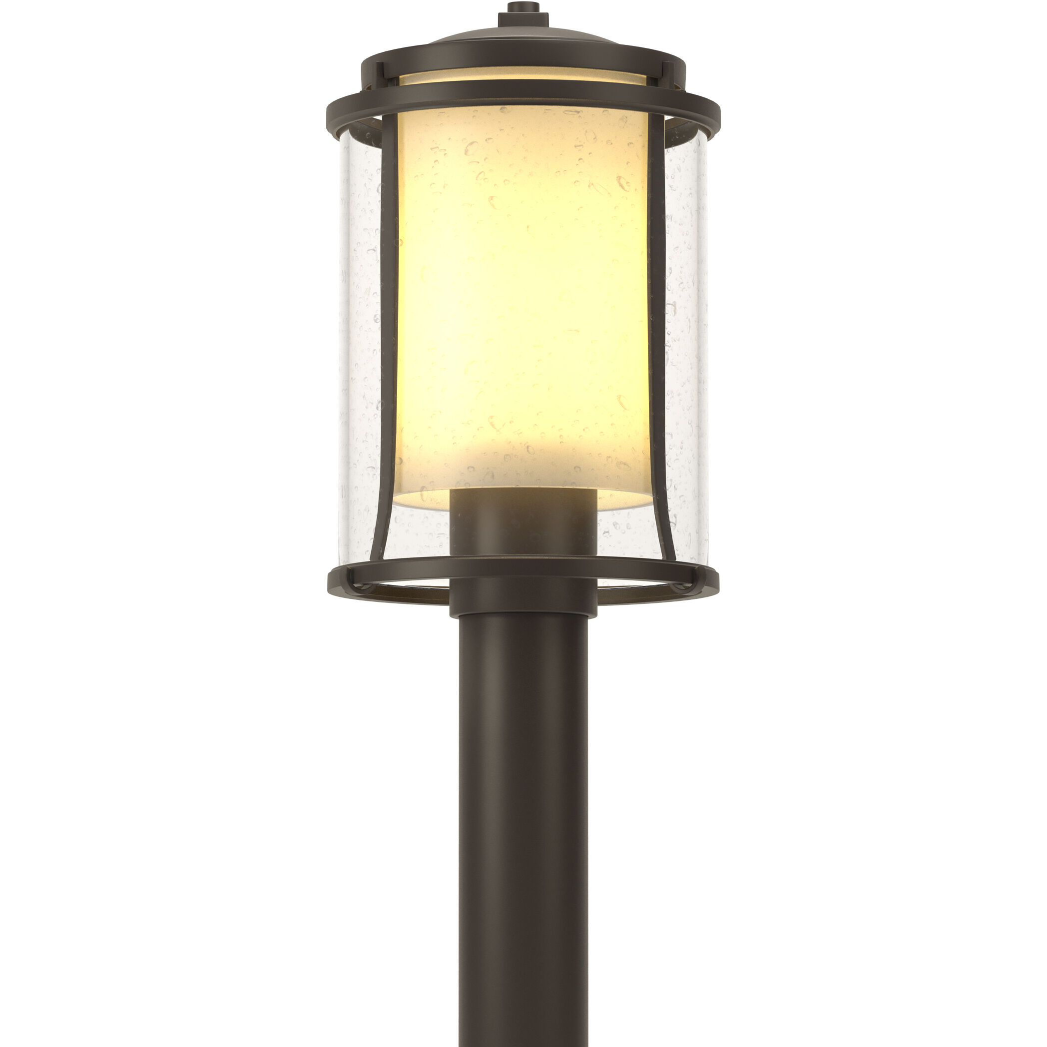 Meridian 1 Light 14.4 inch Coastal Dark Smoke Outdoor Post Light