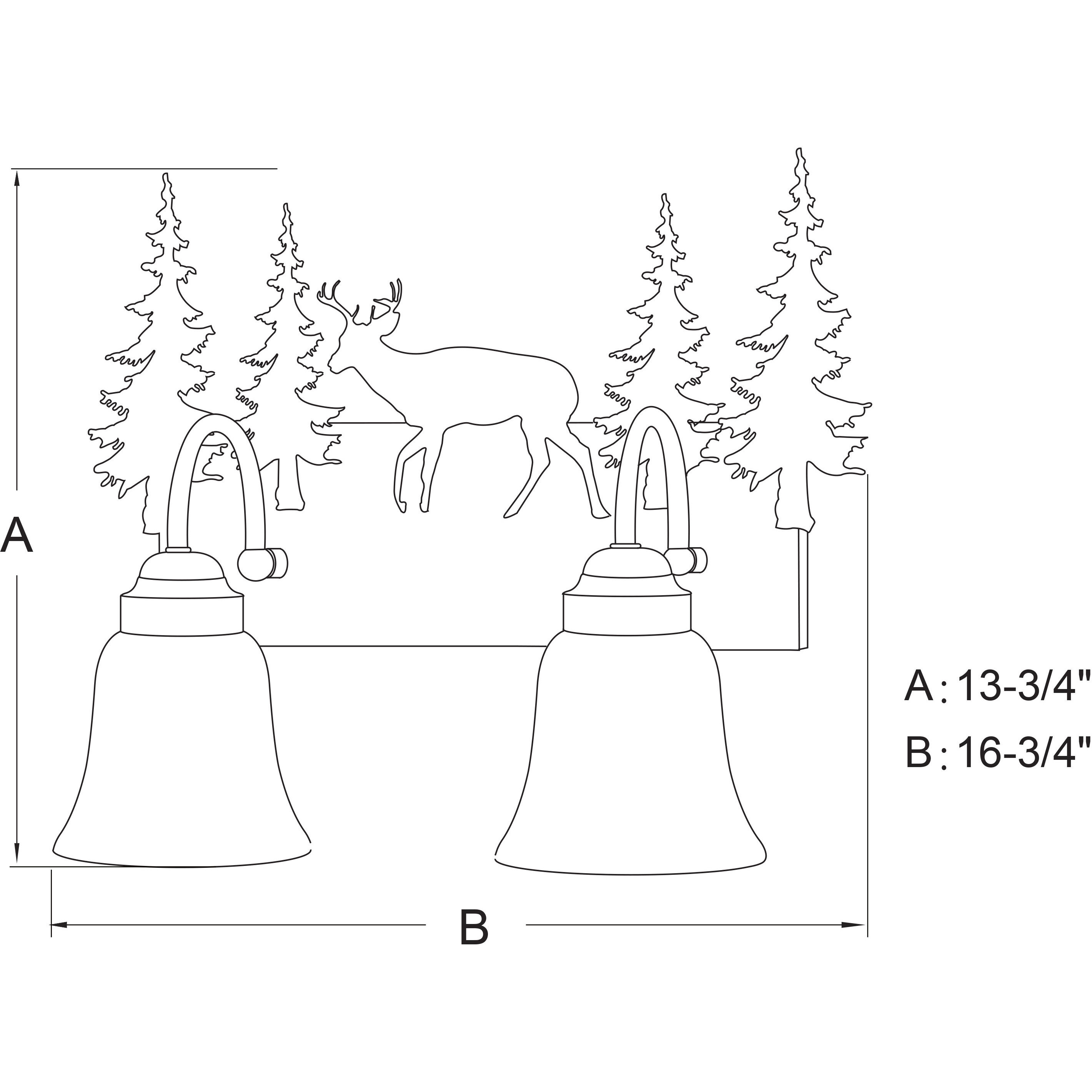 Bryce LED 16.75 inch Burnished Bronze Bathroom Light Wall Light