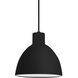 Chroma LED 6.38 inch Black Pendant Ceiling Light