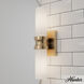 Lenlock 2 Light 16 inch Alturas Gold Vanity Light Wall Light
