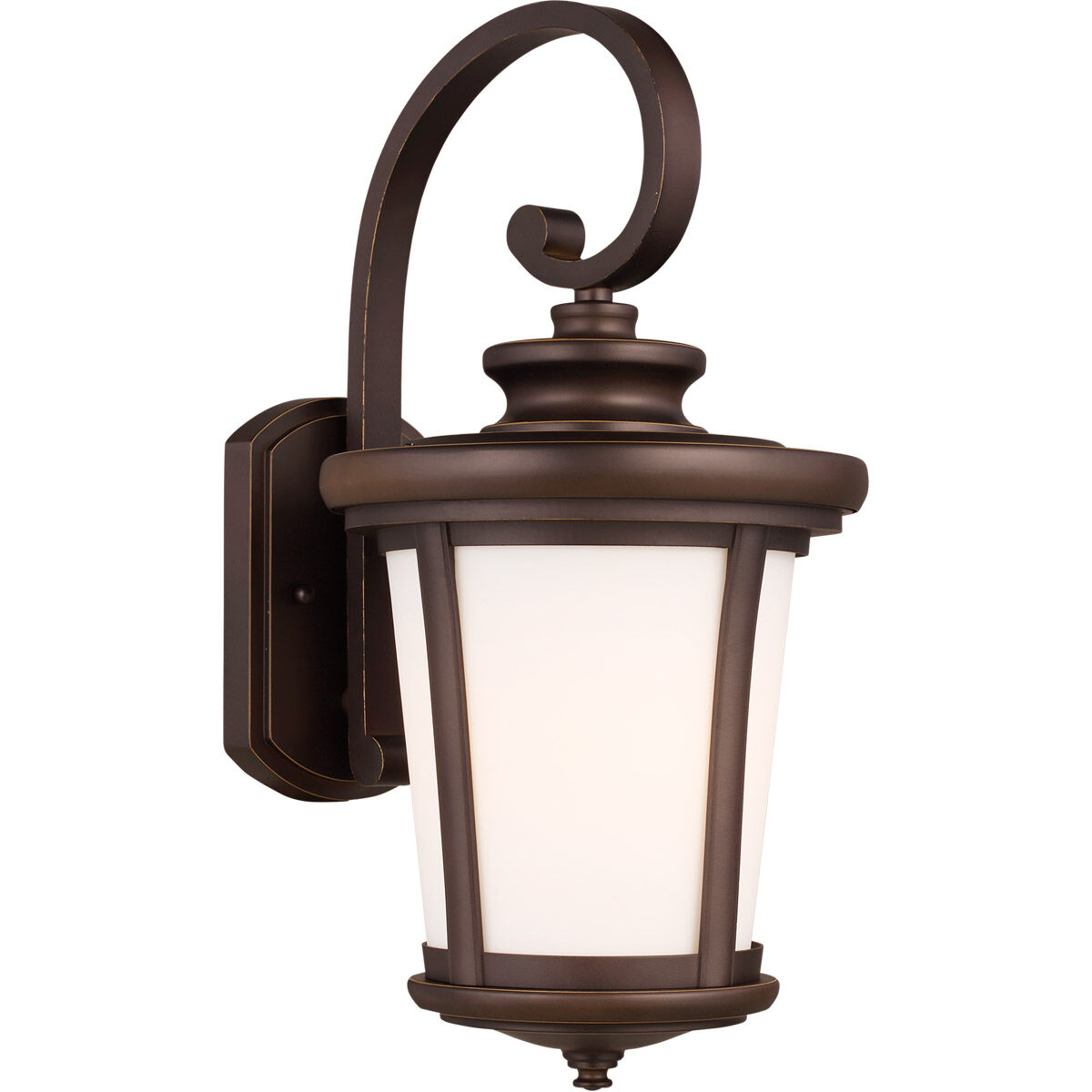 Eddington 1 Light 19.88 inch Antique Bronze Outdoor Wall Lantern, Large